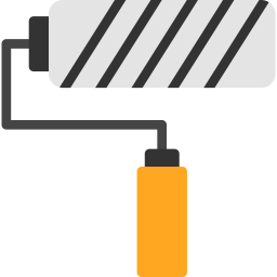 Paint roller icon