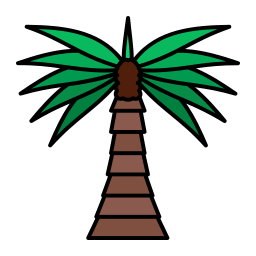 Palm tree icon