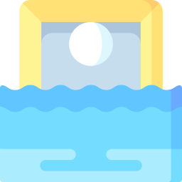 Water polo goal icon