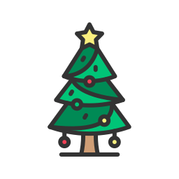 Christmas tree icon