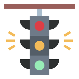 Traffic light icon