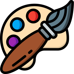 Paint palette icon