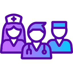 Medical team icon