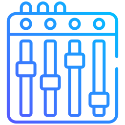 Mixing board icon