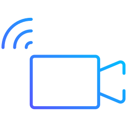 diffusion en direct Icône