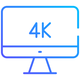 4k Ícone