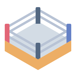 Boxing ring icon