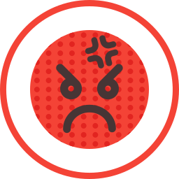 Angry icon