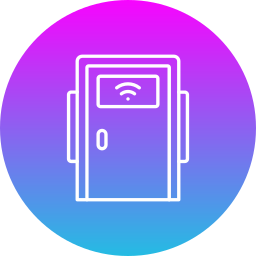 Smart door icon