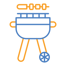 BBQ grill icon