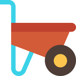 Wheelbarrow icon