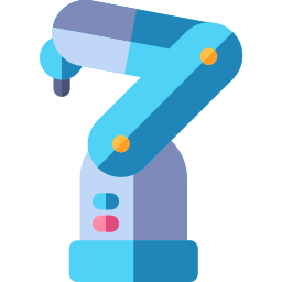 Robotic arm icon