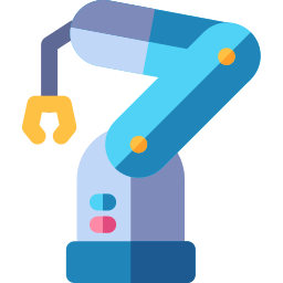 Robotic arm icon