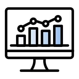 Growth chart icon