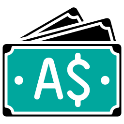 australischer dollar icon