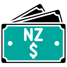 neuseeland dollar icon