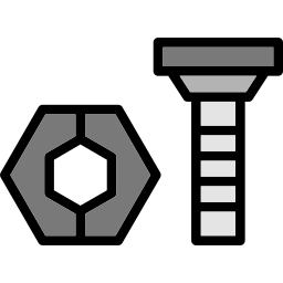 Nut and bolt icon