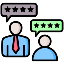 Customer satisfaction icon