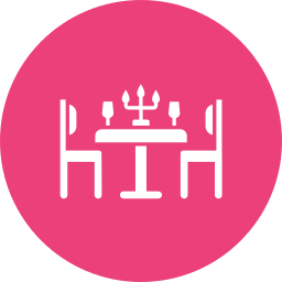 Dinner table icon