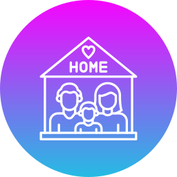 Family house icon