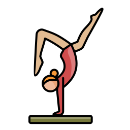 gymnastique Icône