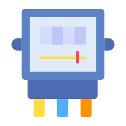 compteur électrique Icône