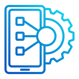 développement d'applications mobiles Icône
