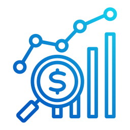 analyse financière Icône