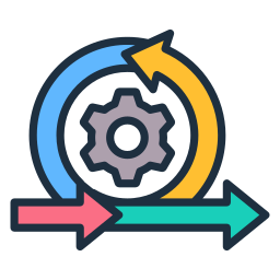 méthodologie agile Icône