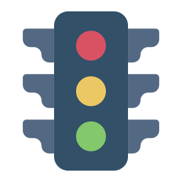 Traffic light icon