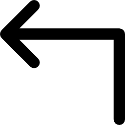 Turn left icon