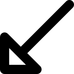 Diagonal arrow icon