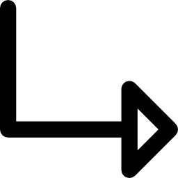 Turn right icon