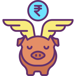 Piggy bank icon