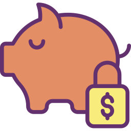 Piggy bank icon