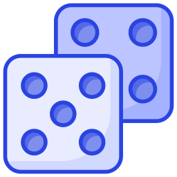 Dice cube icon