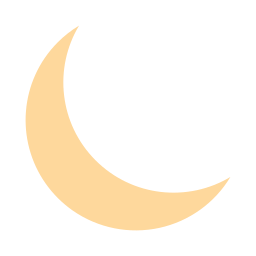 Half moon icon