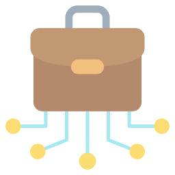 Digital business icon