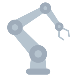 Robotic arm icon