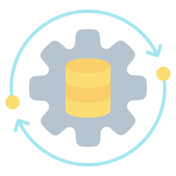 Data processing icon