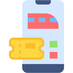 Digital ticket icon