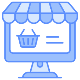 Online shop icon