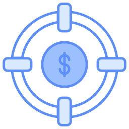 Money target icon