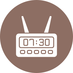 Smart clock icon