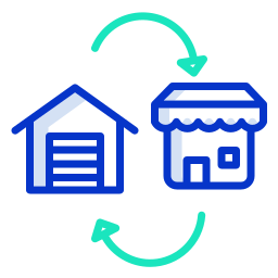 distribution Icône