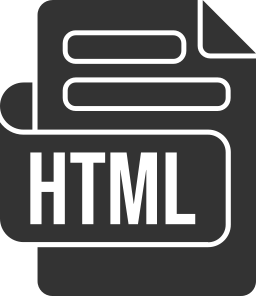 html-формат файла иконка