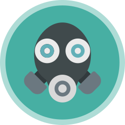 Gas mask icon