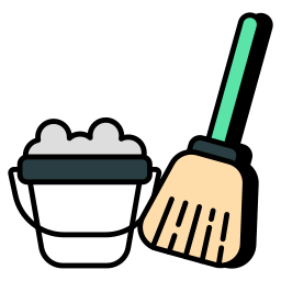 Cleaning tool icon