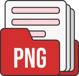 Png file format icon