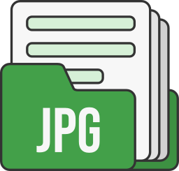 Jpg file format icon